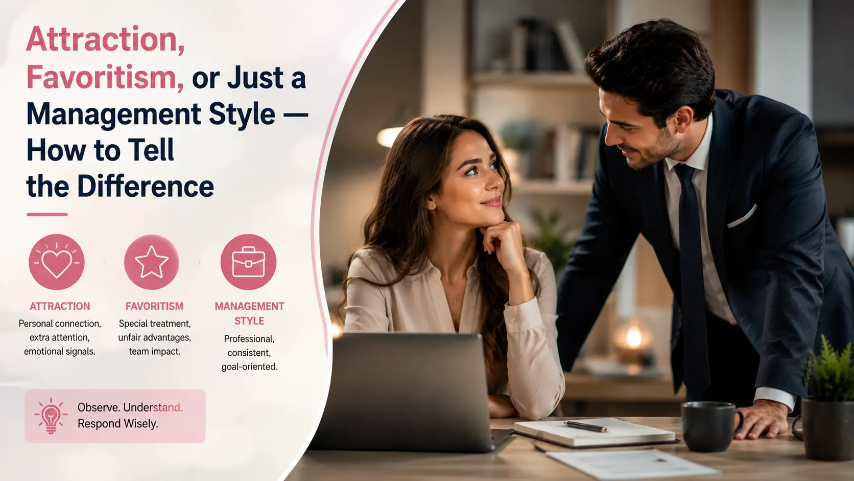 How to Tell the Difference Between Workplace Attraction, Favoritism, and Management Style