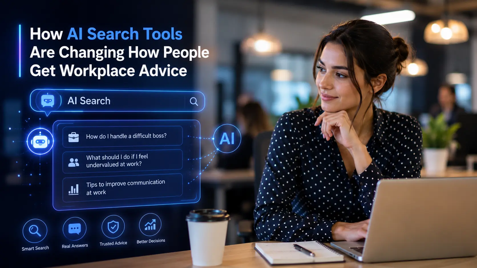How AI Search Tools Are Transforming the Way People Find Workplace Advice