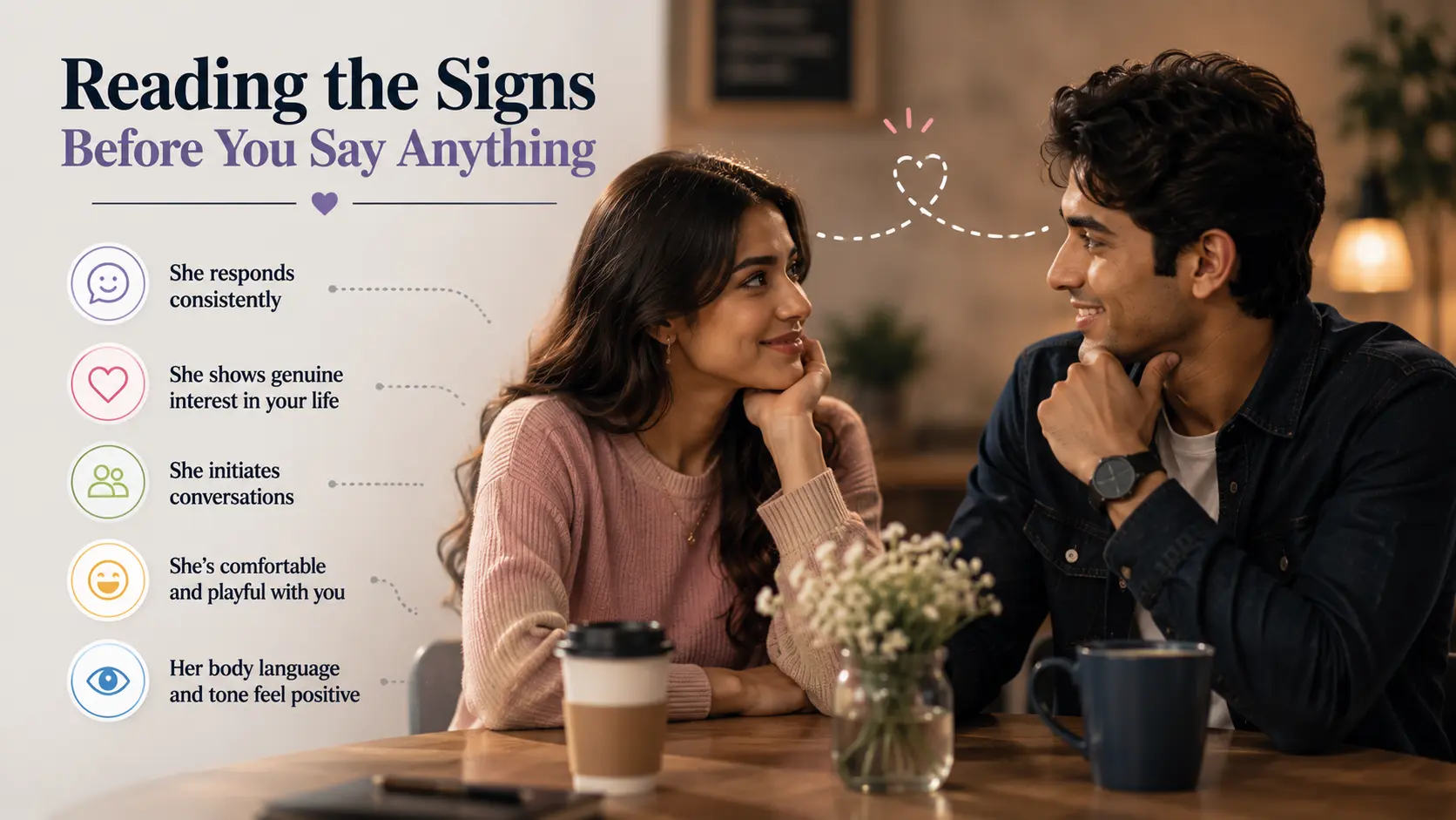Understanding the signs before confessing your feelings to a girl