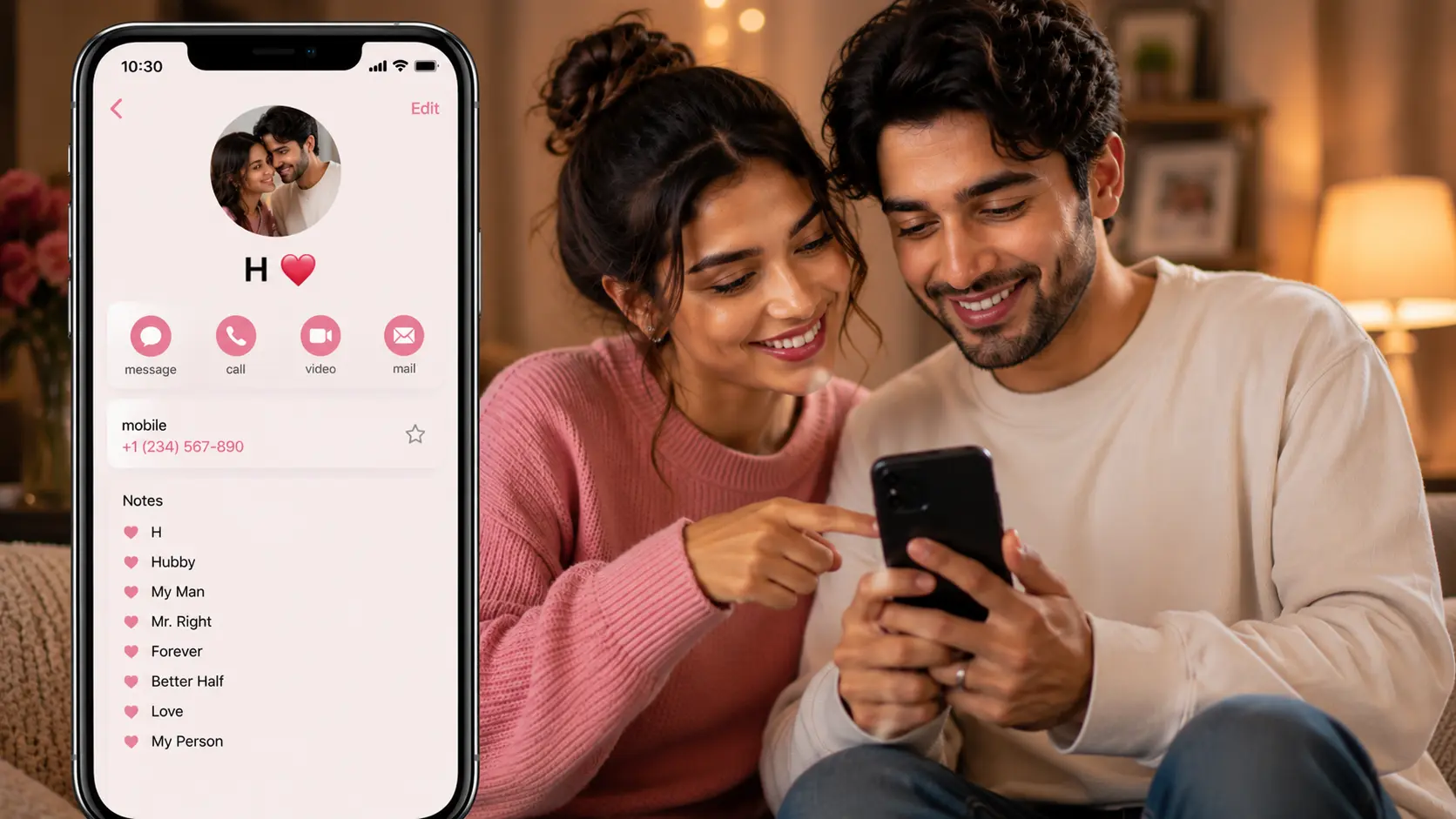 Short, Simple, and Classy Husband Contact Name Ideas for Everyday Use